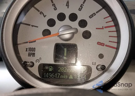 2009 Mini Cooper S from USA, damaged, VIN WMWMF73549TW87234